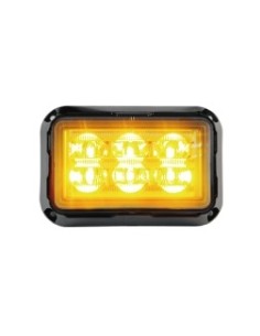 LED STROBE LAMP AMBER 6 LED...