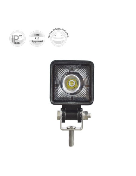 FARO DE TRABAJO LED 9/32V RECTANGULAR 800LUM 12W REFERENCIA 22819