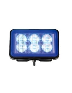 STROBE LAMP 9/32V BLUE 6 LED