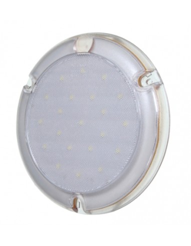 PLAFON INTERIOR LED 12/24V CON ARO Y PIR REFERENCIA 22791CP-V