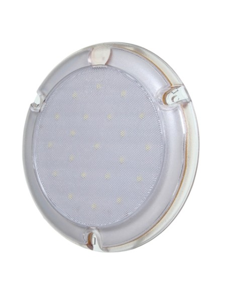 PLAFON INTERIOR LED 12/24V CON ARO Y PIR REFERENCIA 22791CP-V