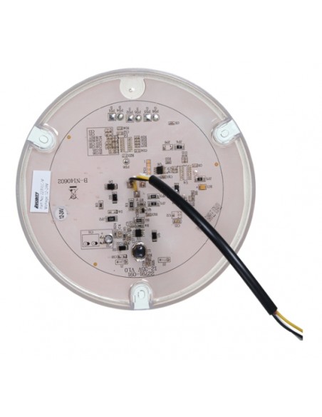 PLAFON INTERIOR LED 12/24V CON ARO Y PIR REFERENCIA 22791CP-V