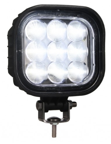 FARO TRABAJO LED RECTANGULAR ROJO 9/32V 2160 LUM 22W REFERENCIA 22807R