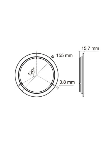 LED ROUND INTERIOR LAMP 12/24V...