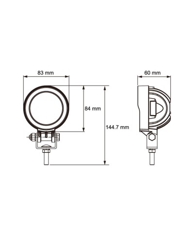 FARO DE TRABAJO LED 9/32V 960LUM 11W... FARO DE TRABAJO LED 9/32V 960LUM 11W...