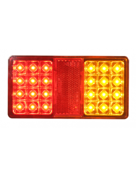 PILOTO TRASERO LED 12/24V COMBINADO REFERENCIA 26002AR