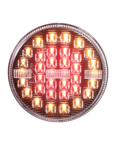 PILOTO TRASERO LED 12/24V REDONDO REFERENCIA 26005-1