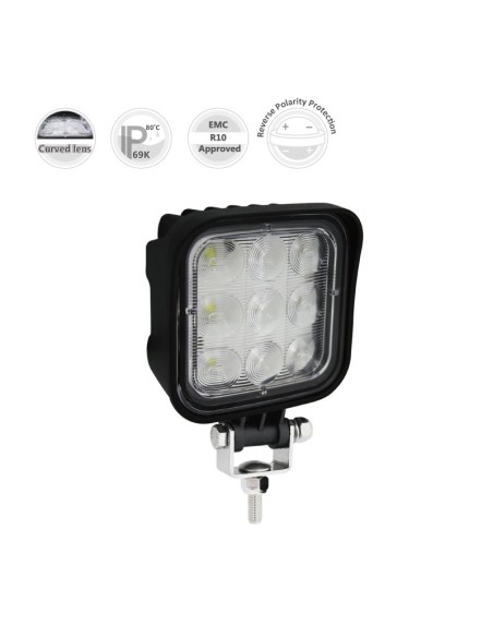 FARO DE TRABAJO LED 9/32V 9 LED 2160LUM 23W REFERENCIA 22844