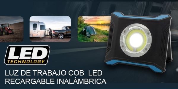 FARO DE TRABAJO LED INALAMBRICO Y RECARGABLE REFERENCIA 92301