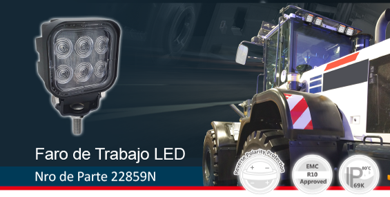 Faro de Trabajo LED 22859N: Potencia y Durabilidad en tu Vehículo o Taller