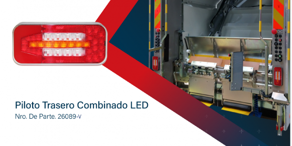 Piloto Trasero Combinado LED 26089-V: Innovación y Versatilidad para tu Vehículo