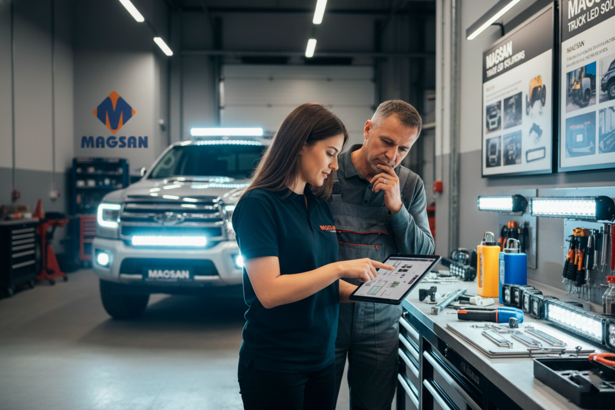 5 errores comunes al elegir iluminación LED para vehículos industriales (y cómo evitarlos)